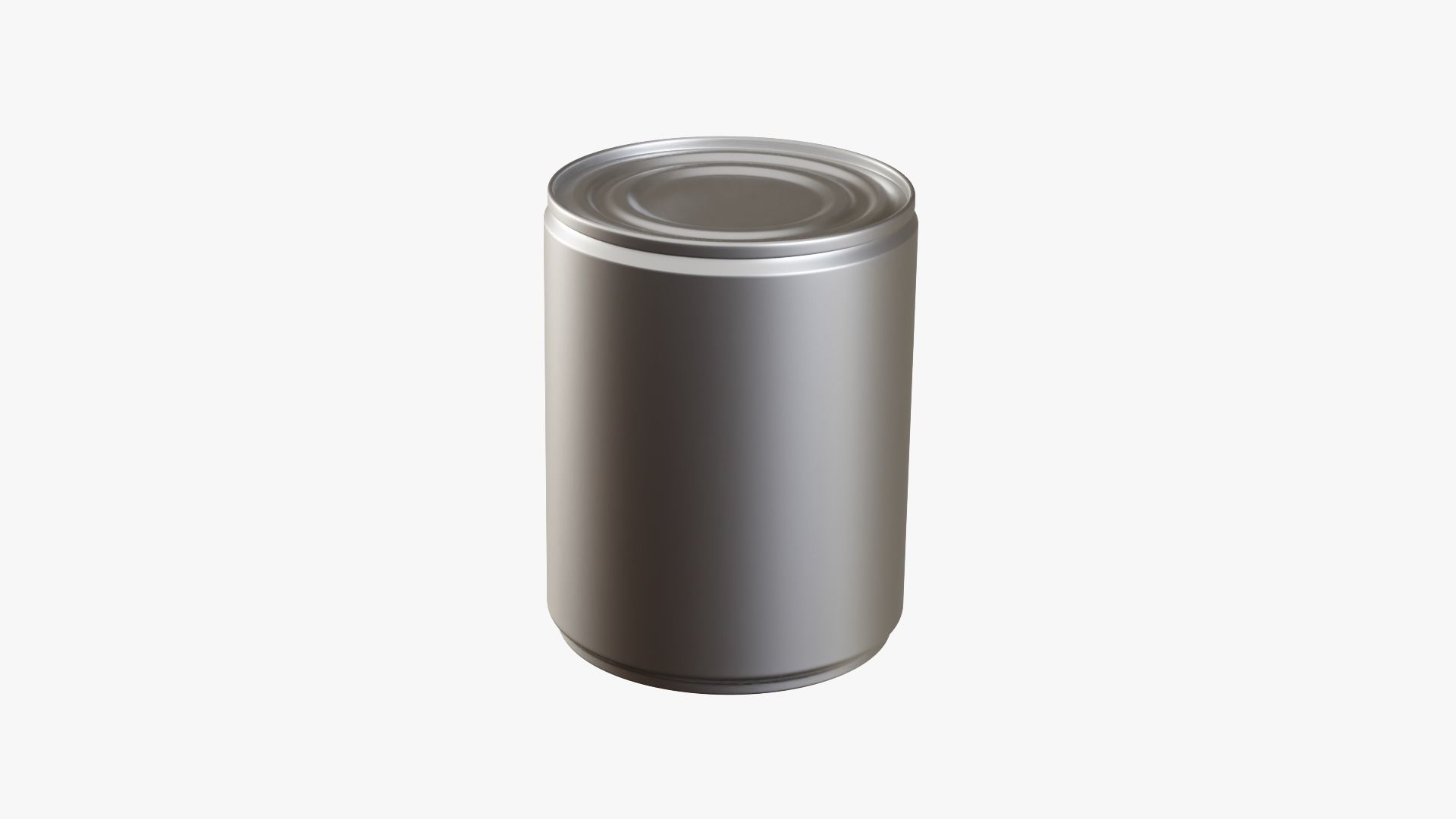 Tin Can 6 Low-poly 3D model_2
