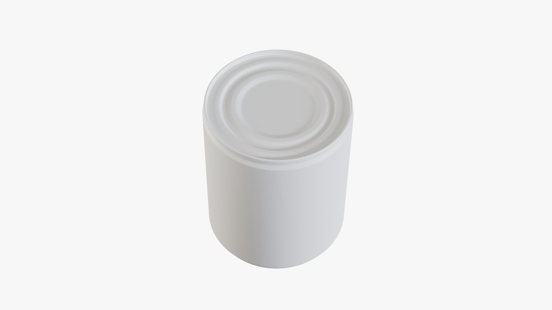 Tin Can 6 Low-poly 3D model_12