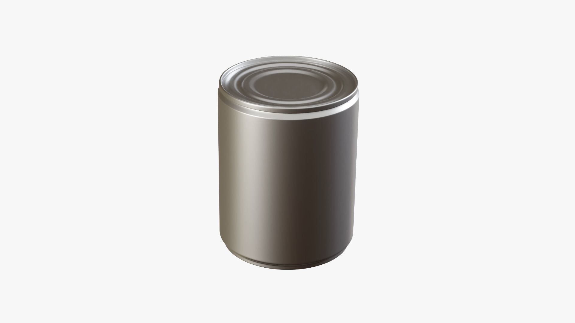 Tin Can 6 Low-poly 3D model_3