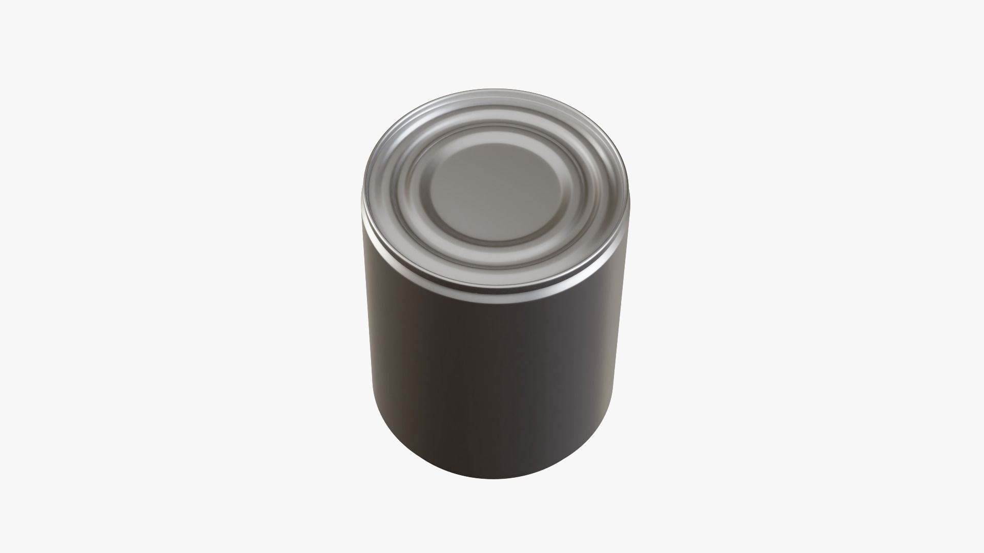 Tin Can 6 Low-poly 3D model_6
