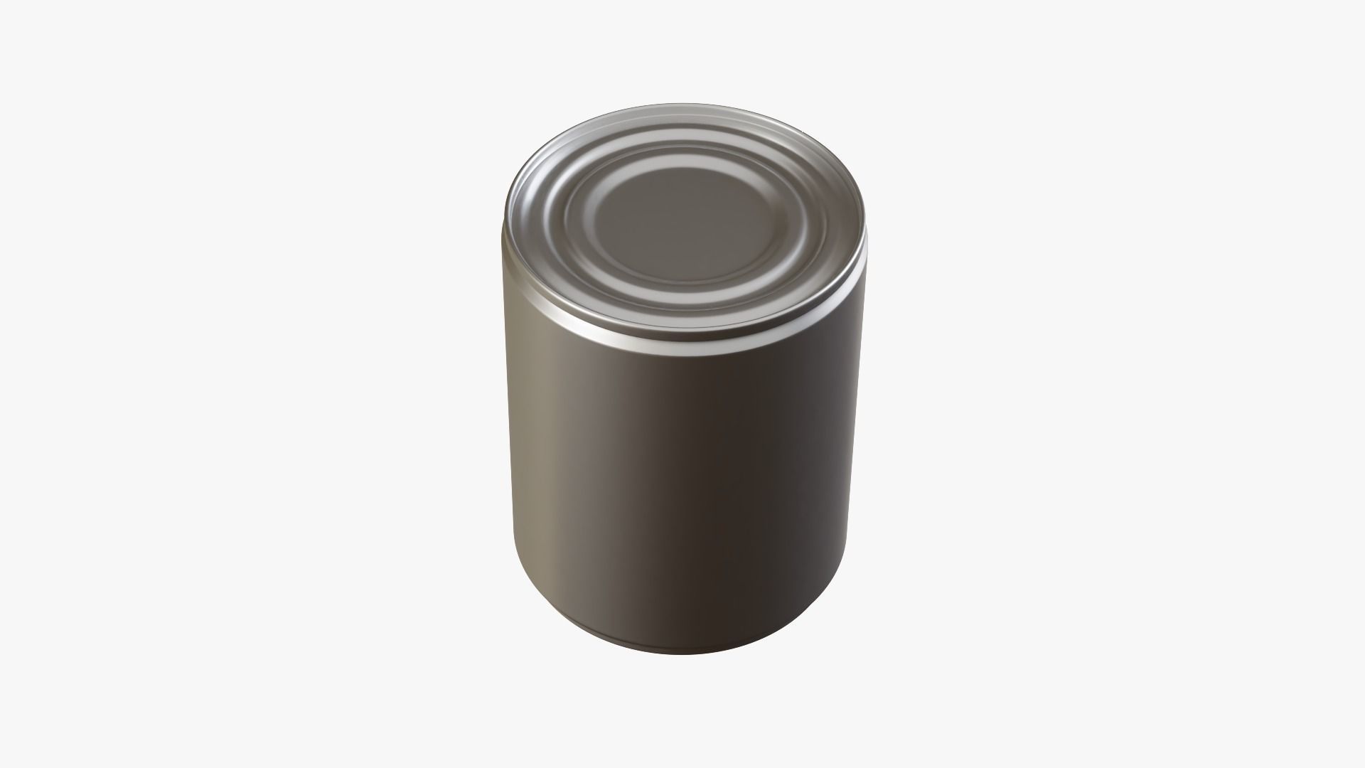 Tin Can 6 Low-poly 3D model_1
