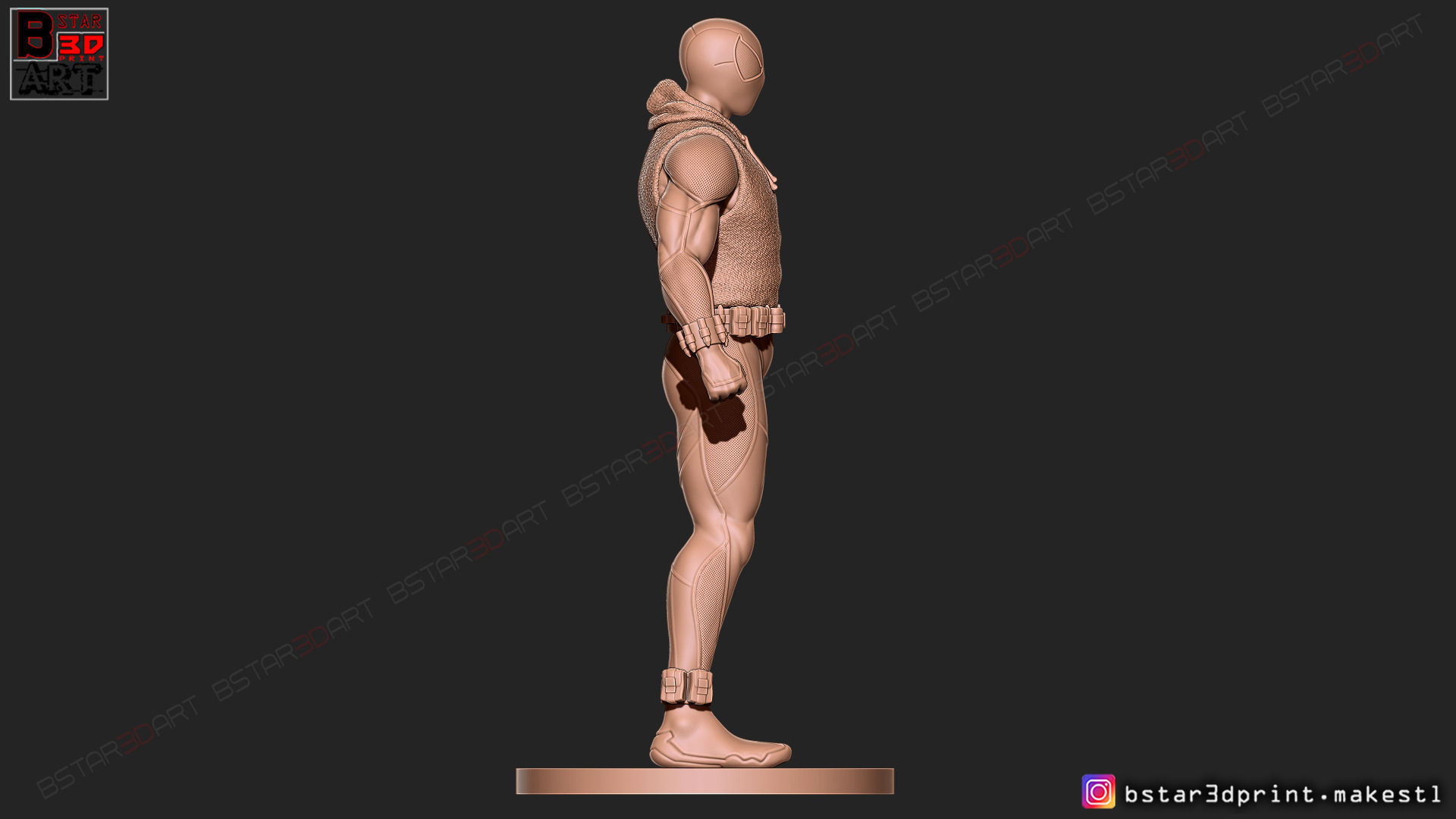 Scarlet Spider  -Spider man - Marvel comics - High Quality  3D print model_26