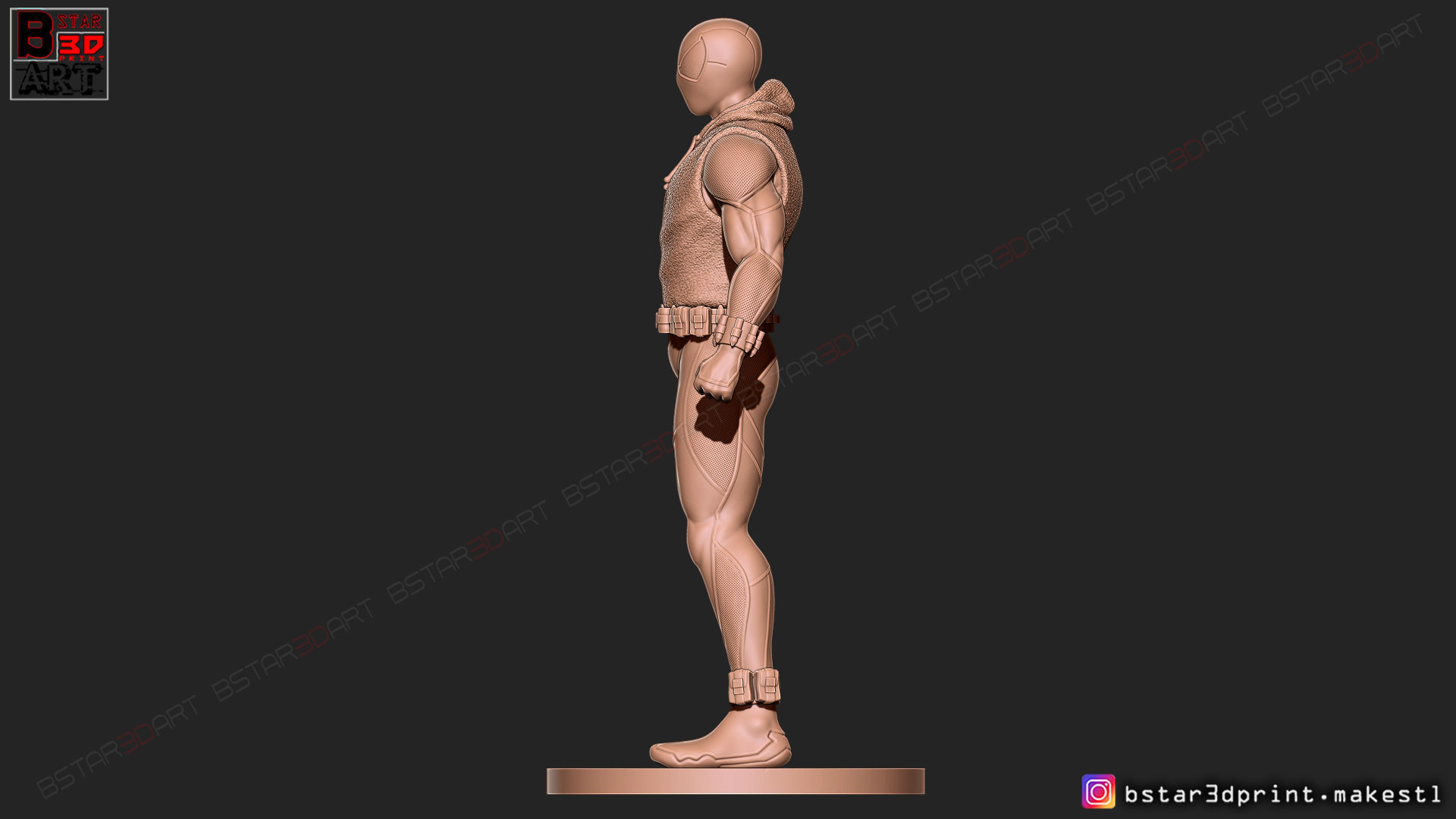 Scarlet Spider  -Spider man - Marvel comics - High Quality  3D print model_22