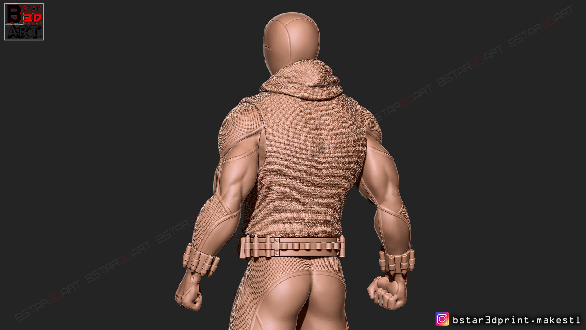 Scarlet Spider  -Spider man - Marvel comics - High Quality  3D print model_31