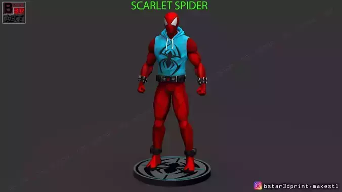 Scarlet Spider  -Spider man - Marvel comics - High Quality 