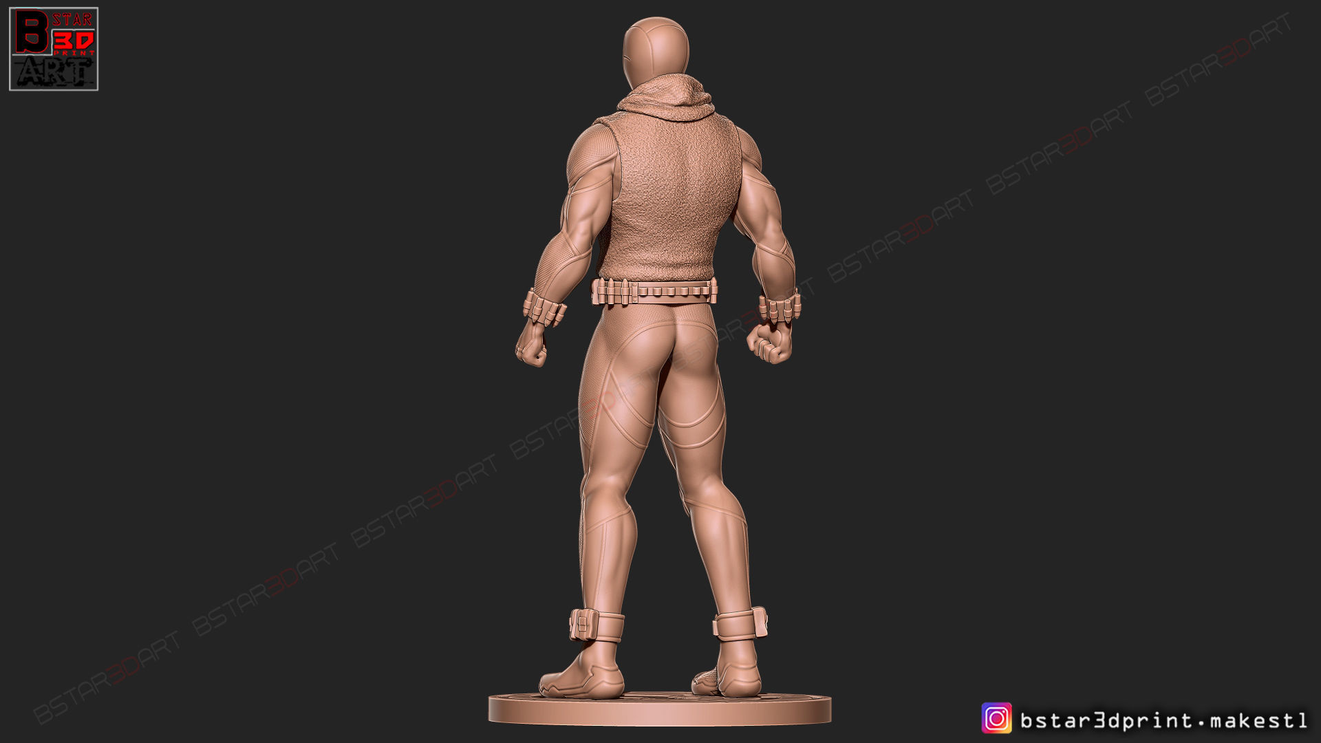 Scarlet Spider  -Spider man - Marvel comics - High Quality  3D print model_23
