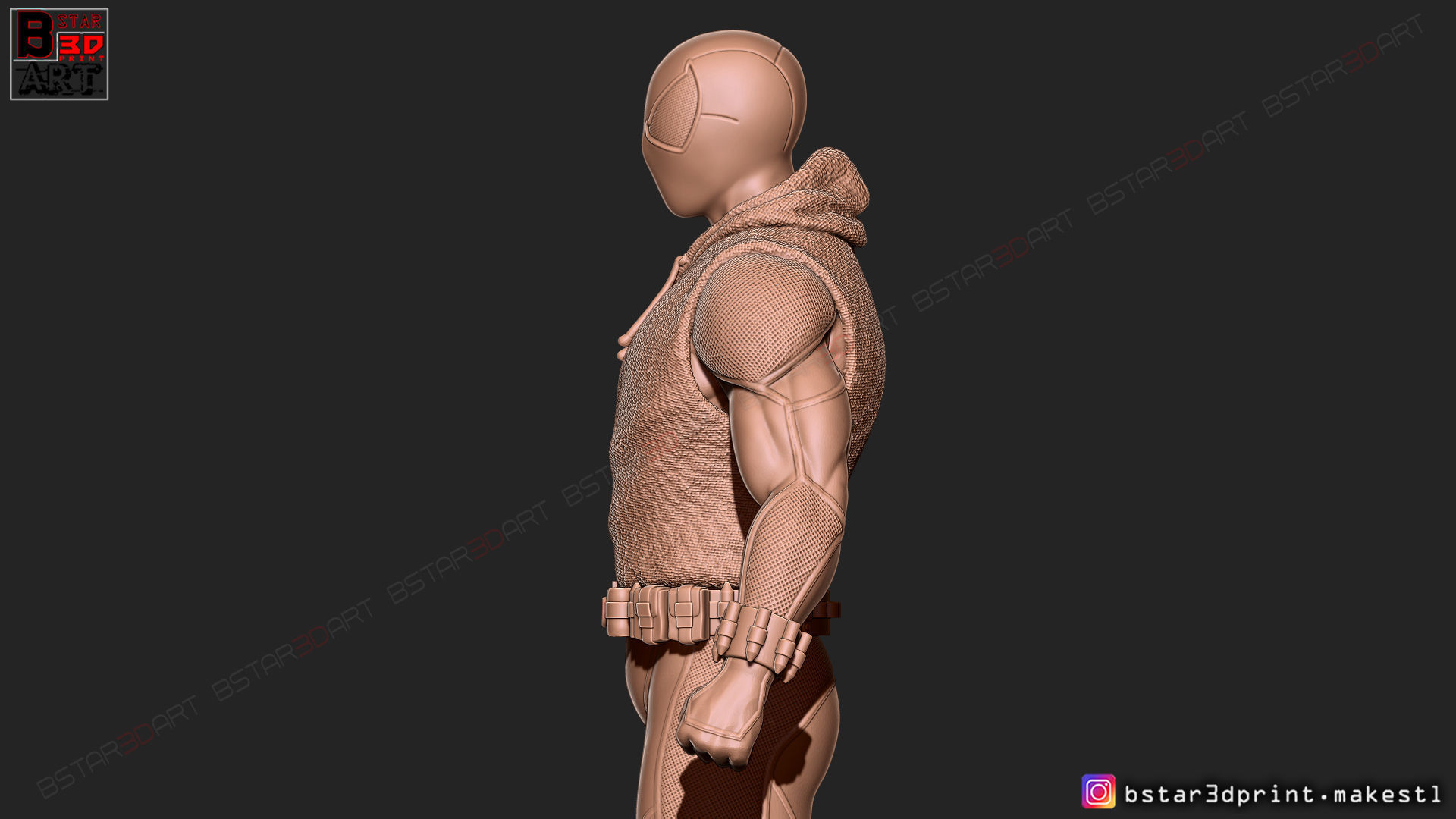 Scarlet Spider  -Spider man - Marvel comics - High Quality  3D print model_30