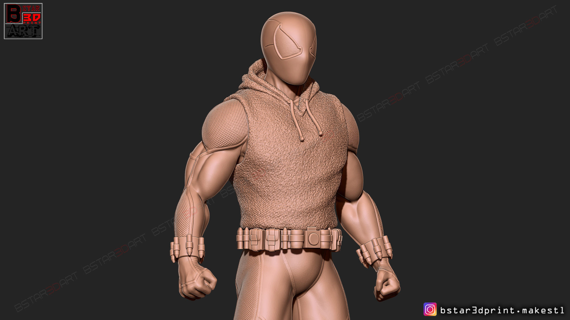 Scarlet Spider  -Spider man - Marvel comics - High Quality  3D print model_35