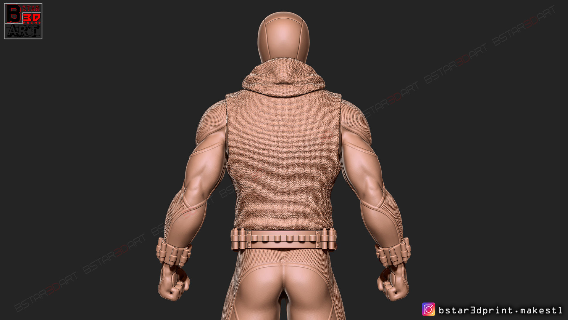 Scarlet Spider  -Spider man - Marvel comics - High Quality  3D print model_32