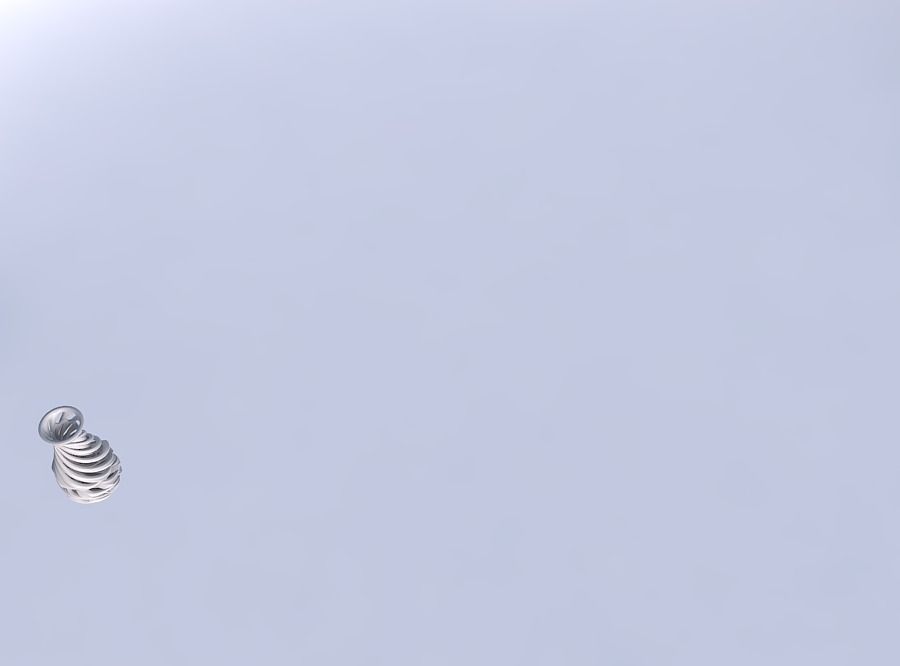 Vase curved narrow mid with intertwining lines very twisted 3D print model_1