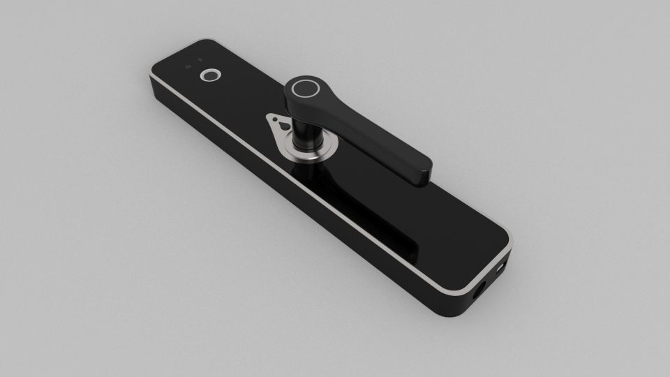 Smart Lock 3D model_2