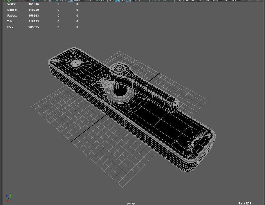 Smart Lock 3D model_3