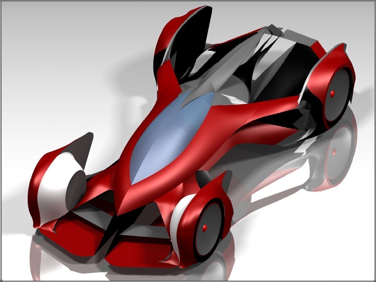 Chaparral vision  3D model_6