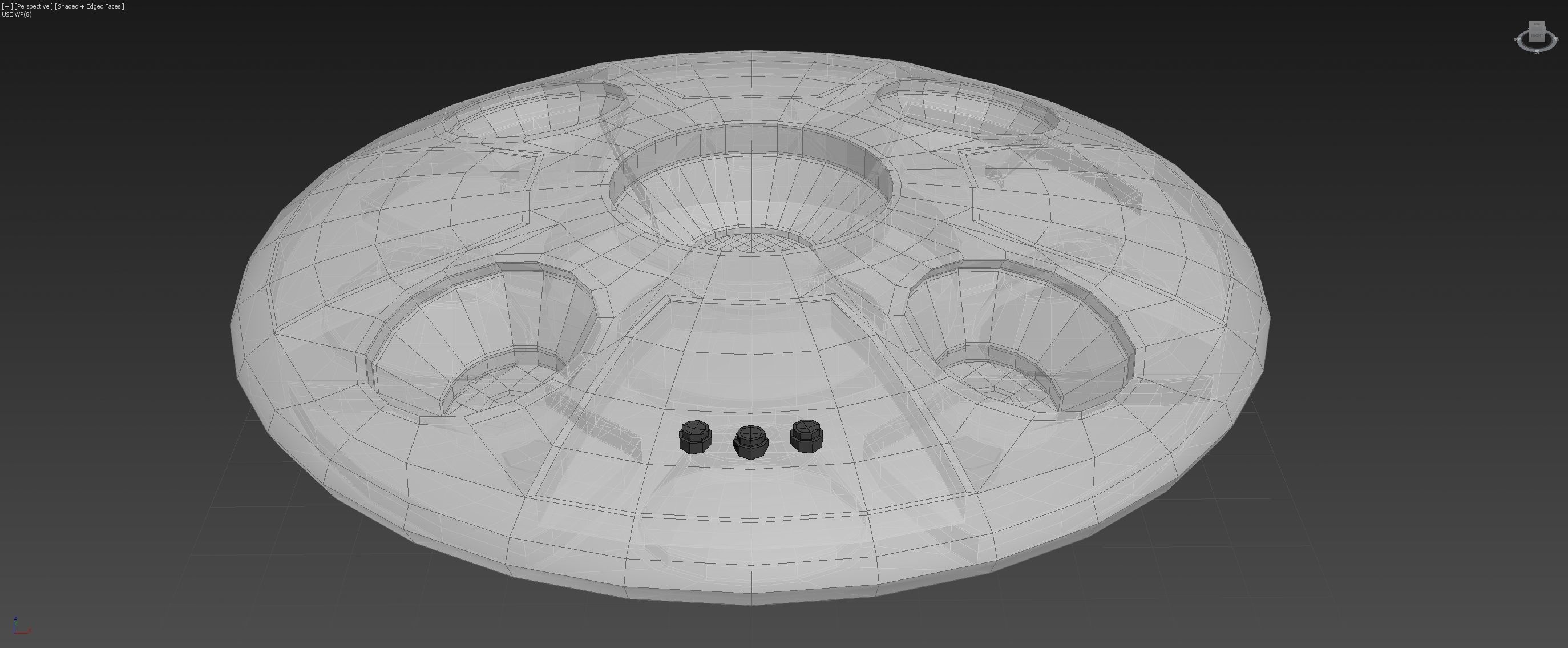 Omnidirectional Sound Projector - Concept 3D model_6