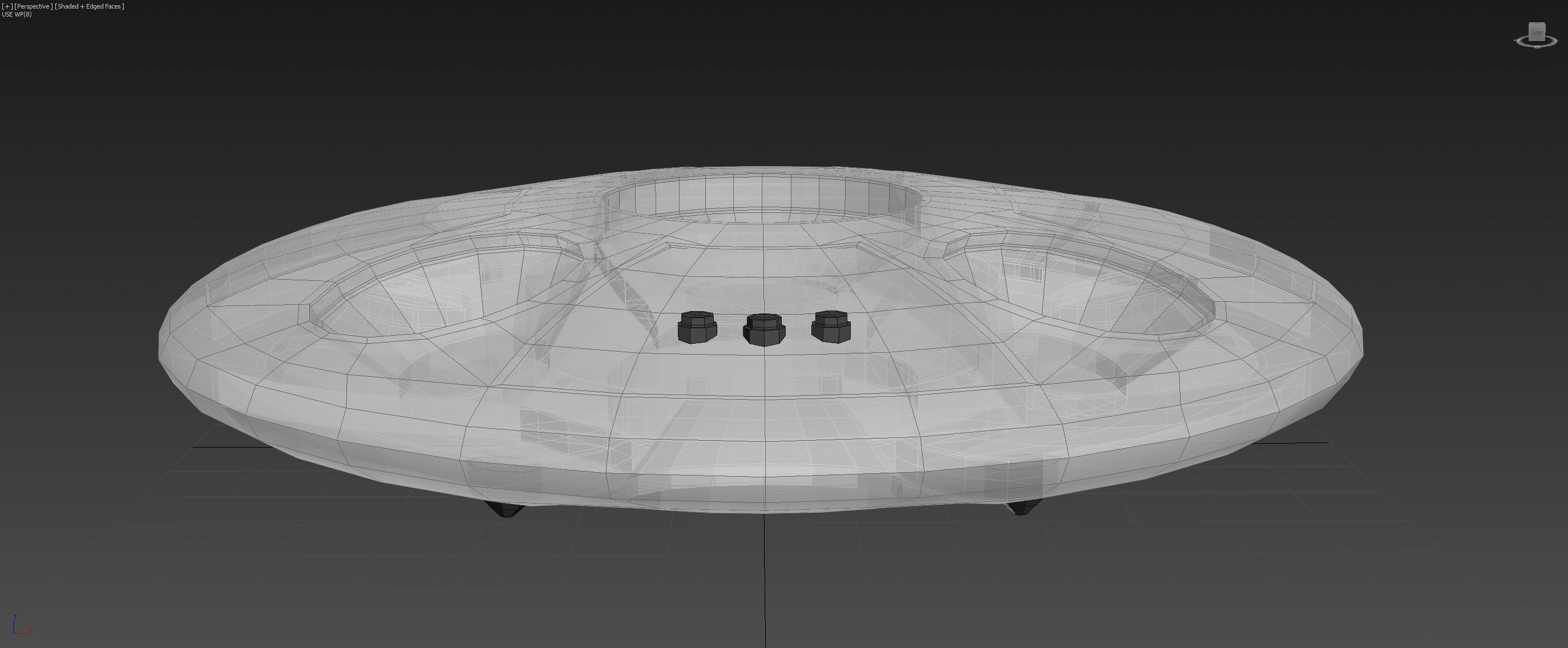 Omnidirectional Sound Projector - Concept 3D model_5