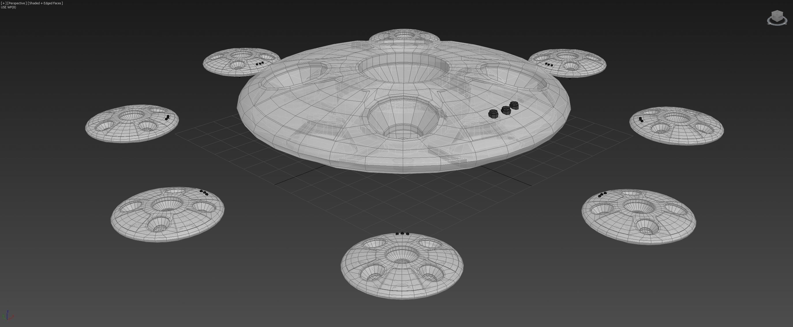 Omnidirectional Sound Projector - Concept 3D model_10