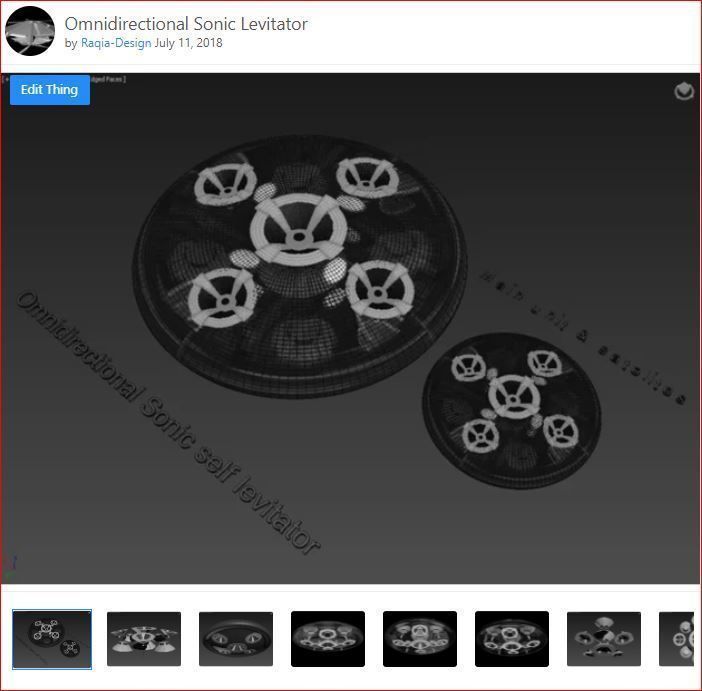 Omnidirectional Sound Projector - Concept 3D model_2