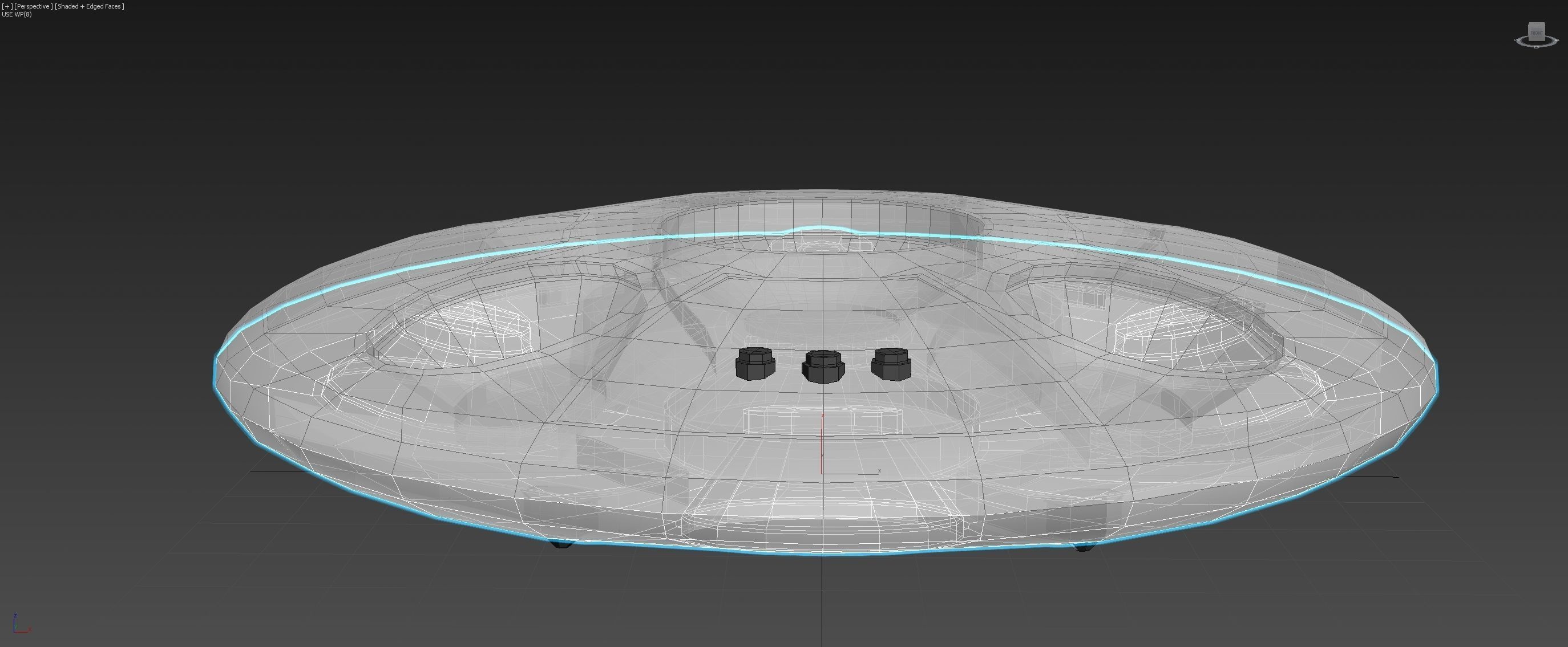 Omnidirectional Sound Projector - Concept 3D model_11