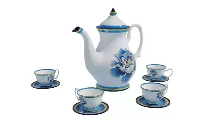 Porcelain Tea Set