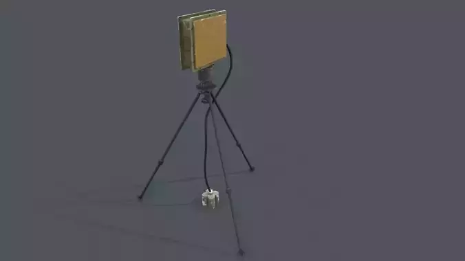 Radar BS-903 China Army Low-poly 3D model
