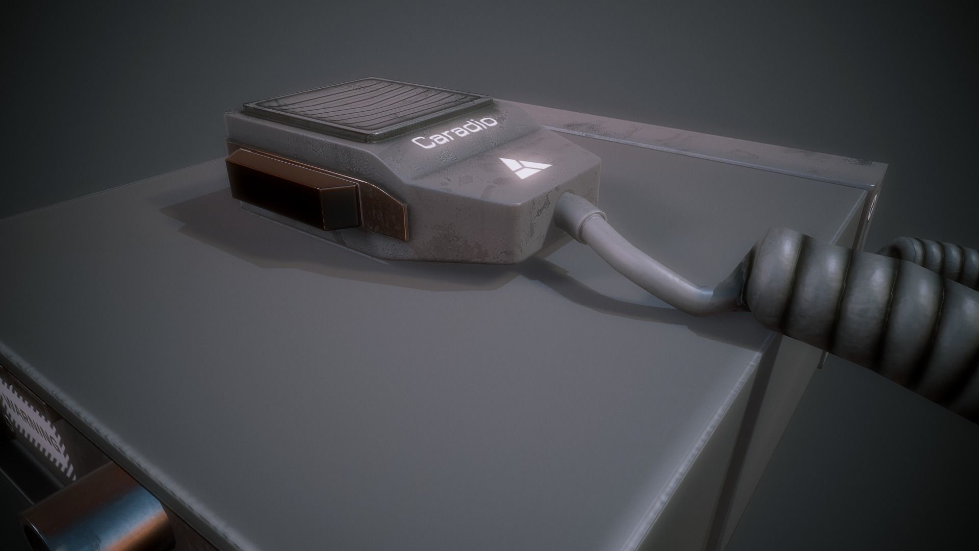 Car Radio - Tutorial Included Low-poly 3D model_16