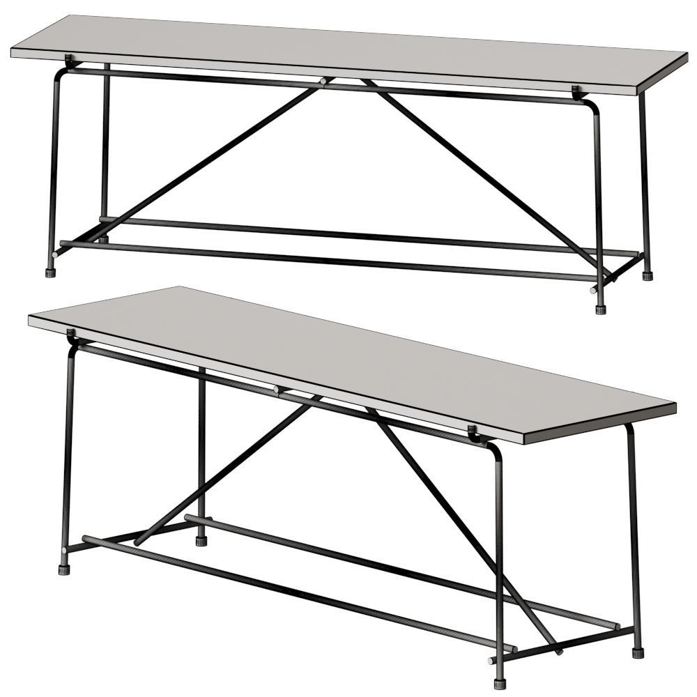 Flexform Any Day 3D model_1