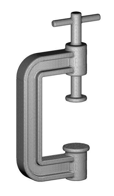 Kids Engineering C Clamp 3D print model_3