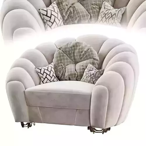 PEARL Armchair Gold Confort