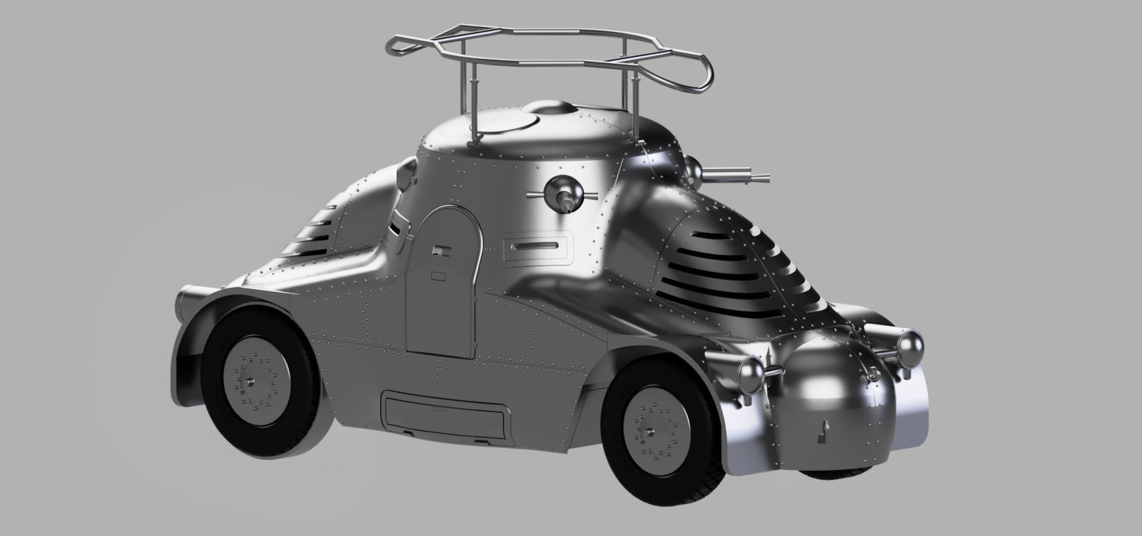 Skoda Zelva II  3D print model_2