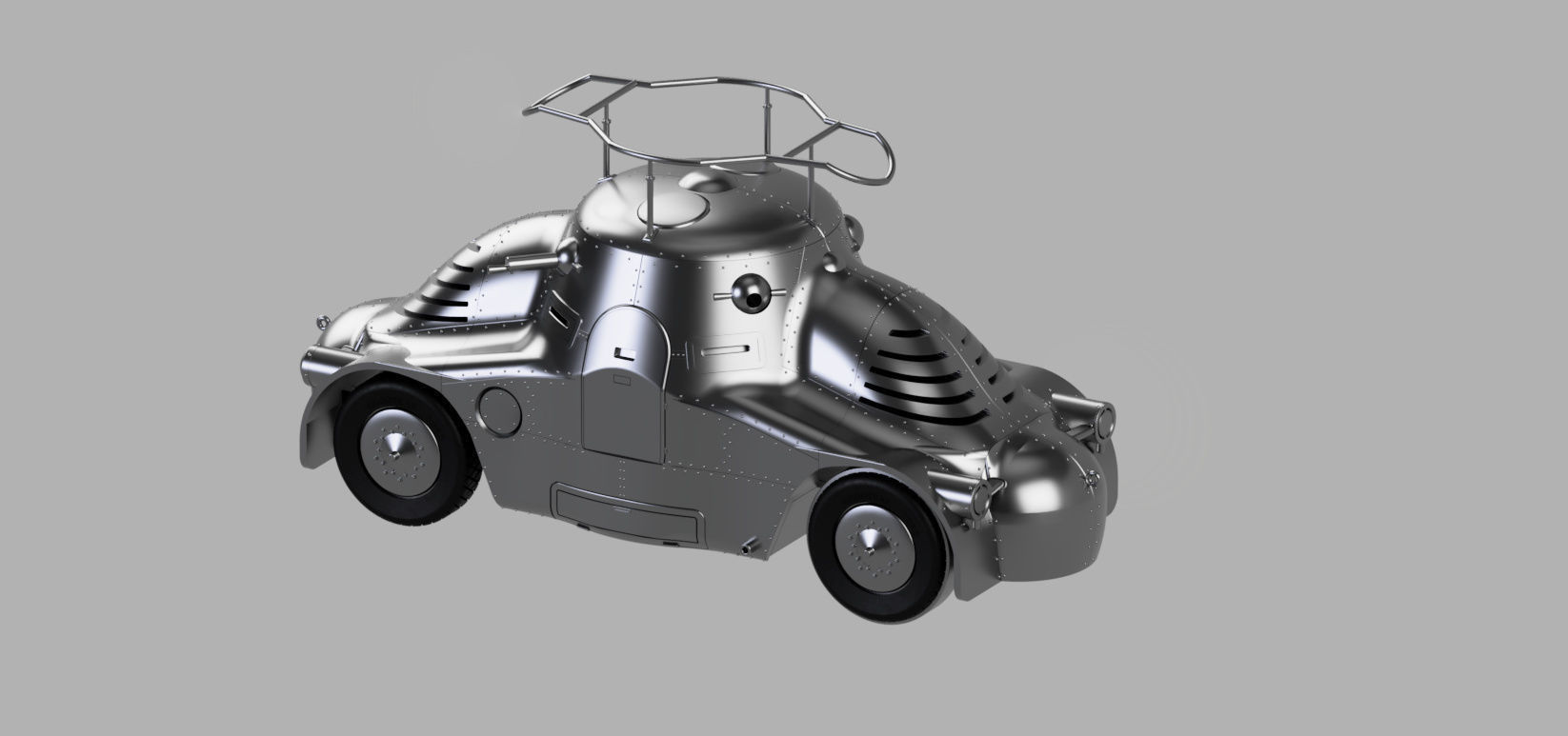 Skoda Zelva II  3D print model_3