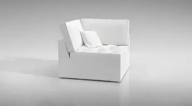 White Modern Sofa