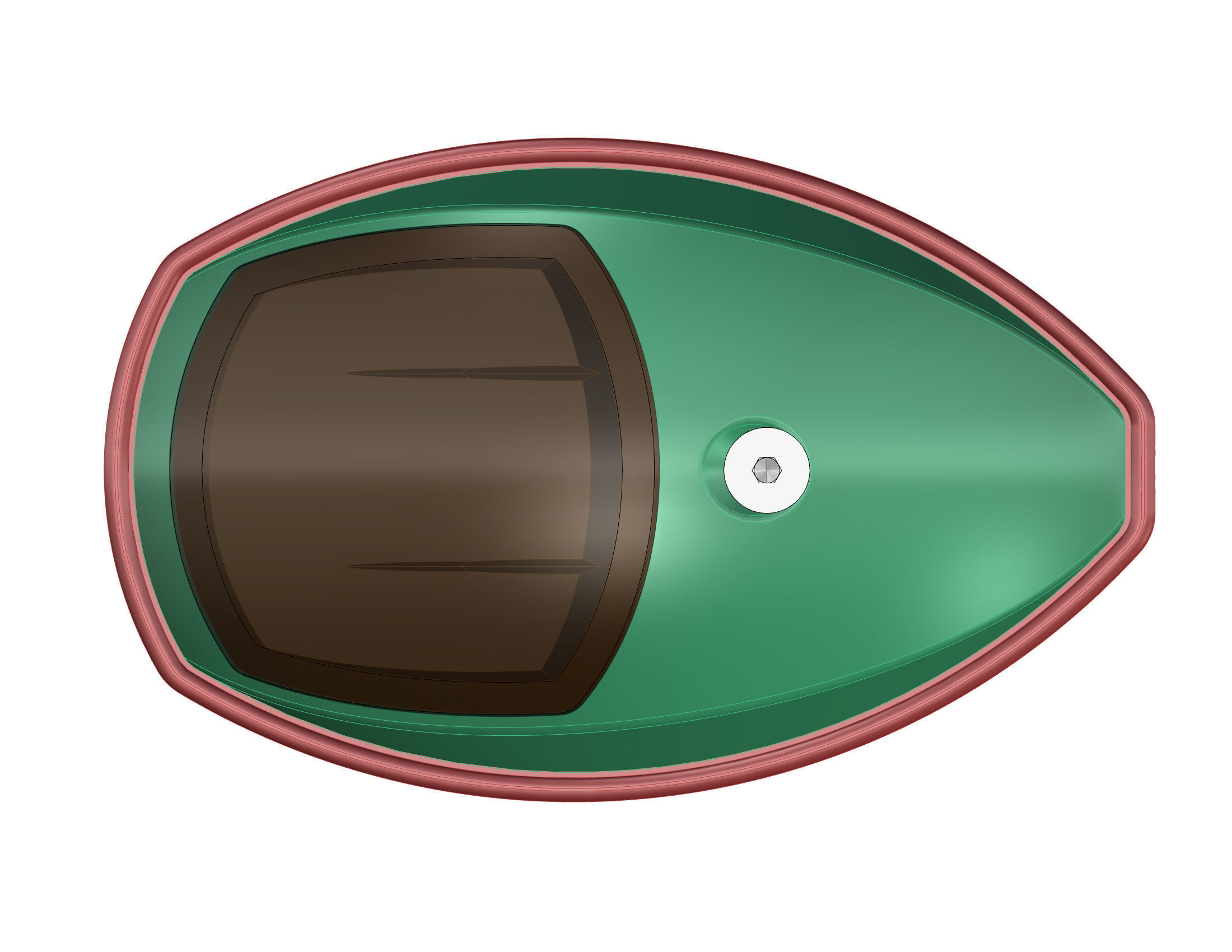 Boat Navigation Ligt 3D model_4