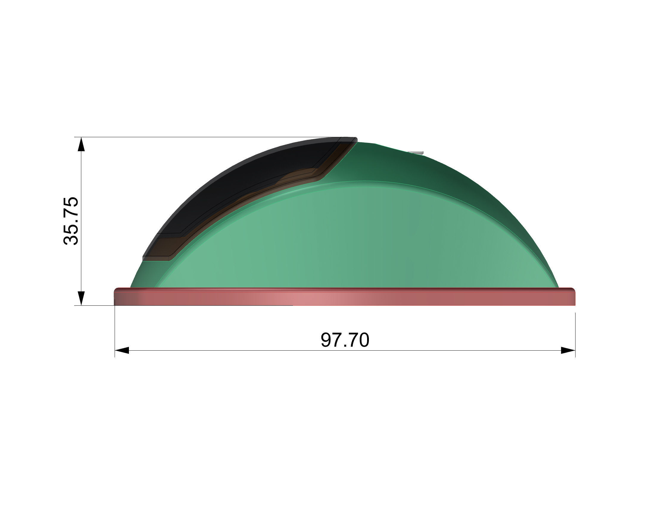 Boat Navigation Ligt 3D model_2