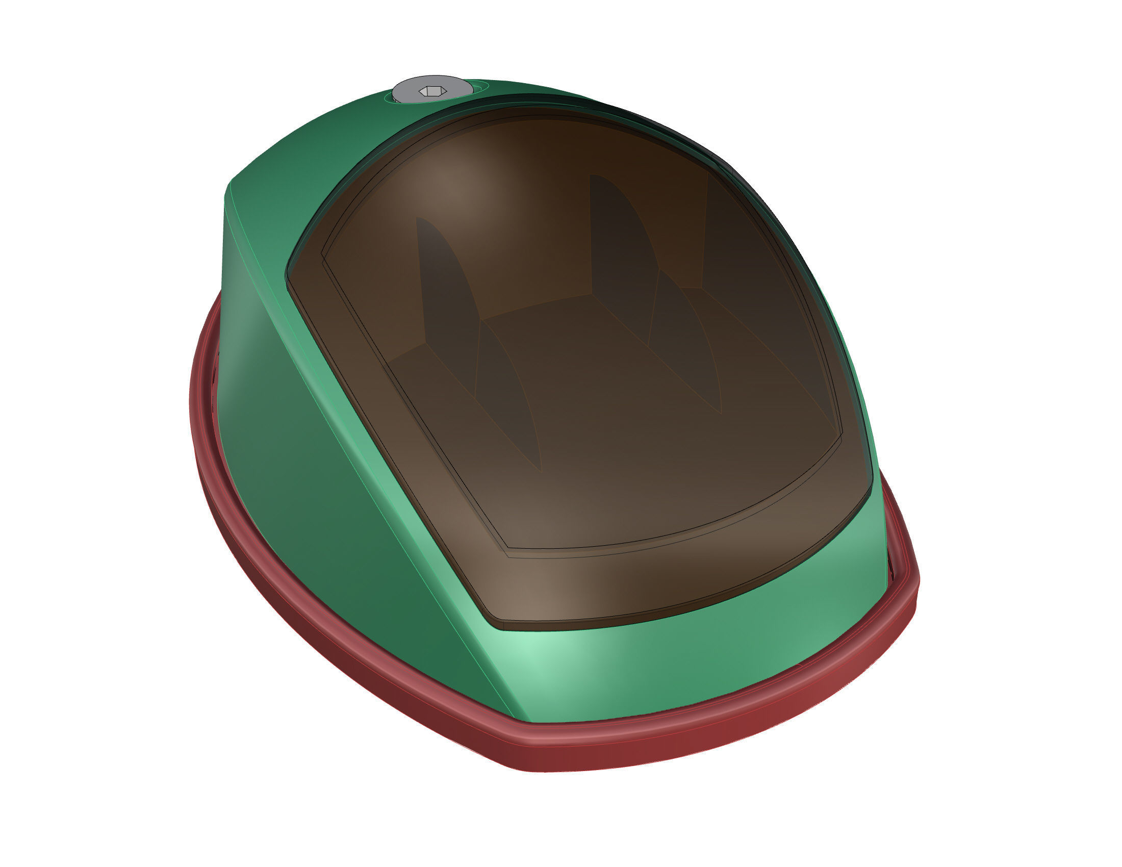 Boat Navigation Ligt 3D model_1