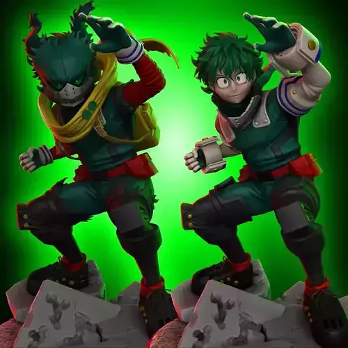 Midoriya - My Hero Academia 3D print model