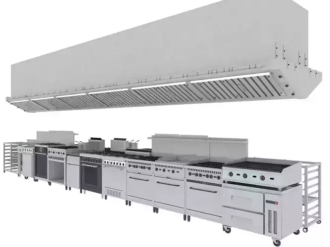 Commercial Kitchen Set