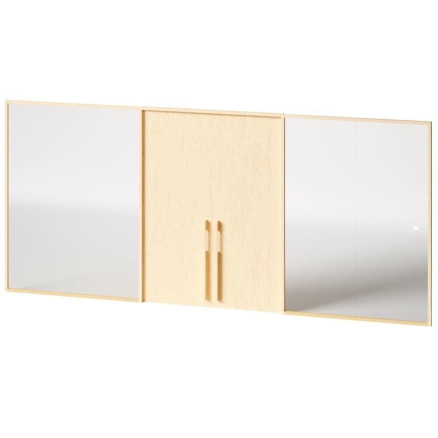 Citterio WOOD WALL - partition wall 3D model_2