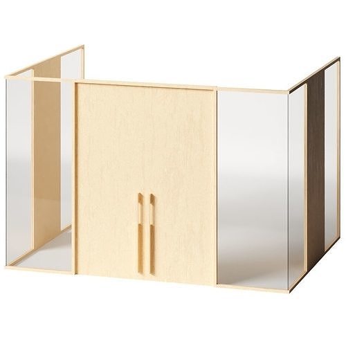 Citterio WOOD WALL - partition wall 3D model