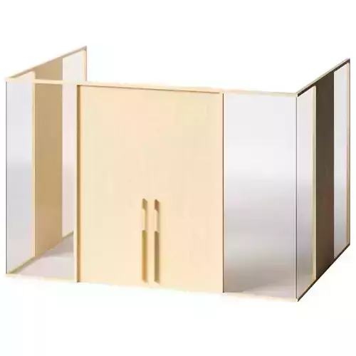 Citterio WOOD WALL - partition wall