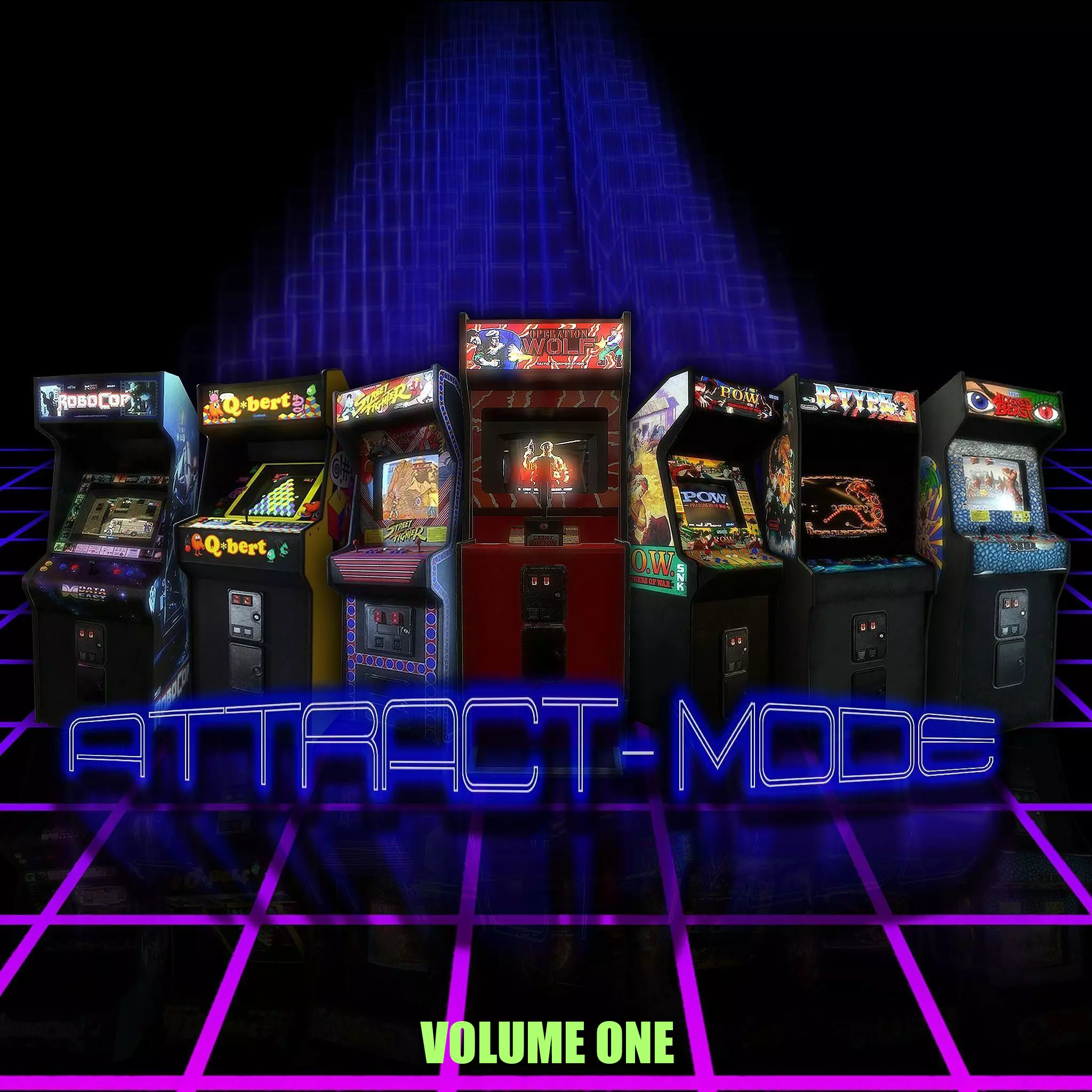 Attract-Mode Arcade Pack volume 01 Low-poly 3D model_0