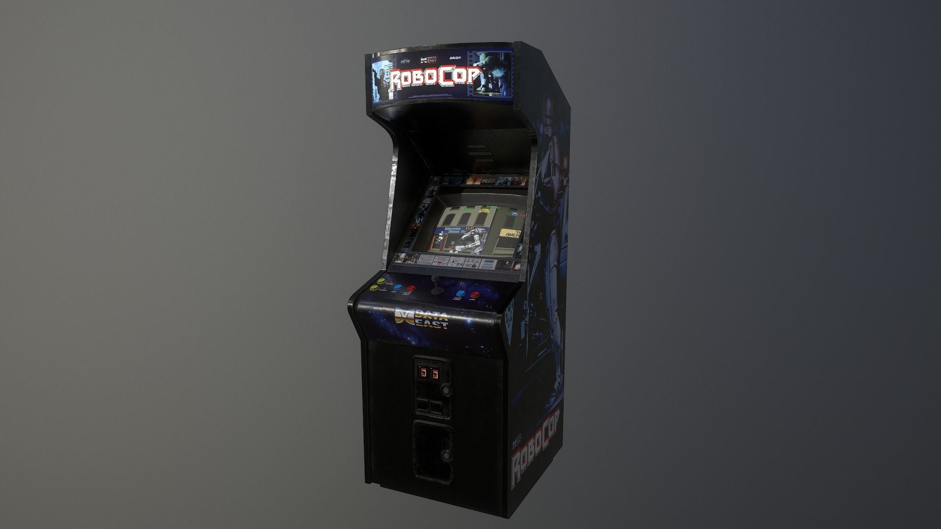 Attract-Mode Arcade Pack volume 01 Low-poly 3D model_8