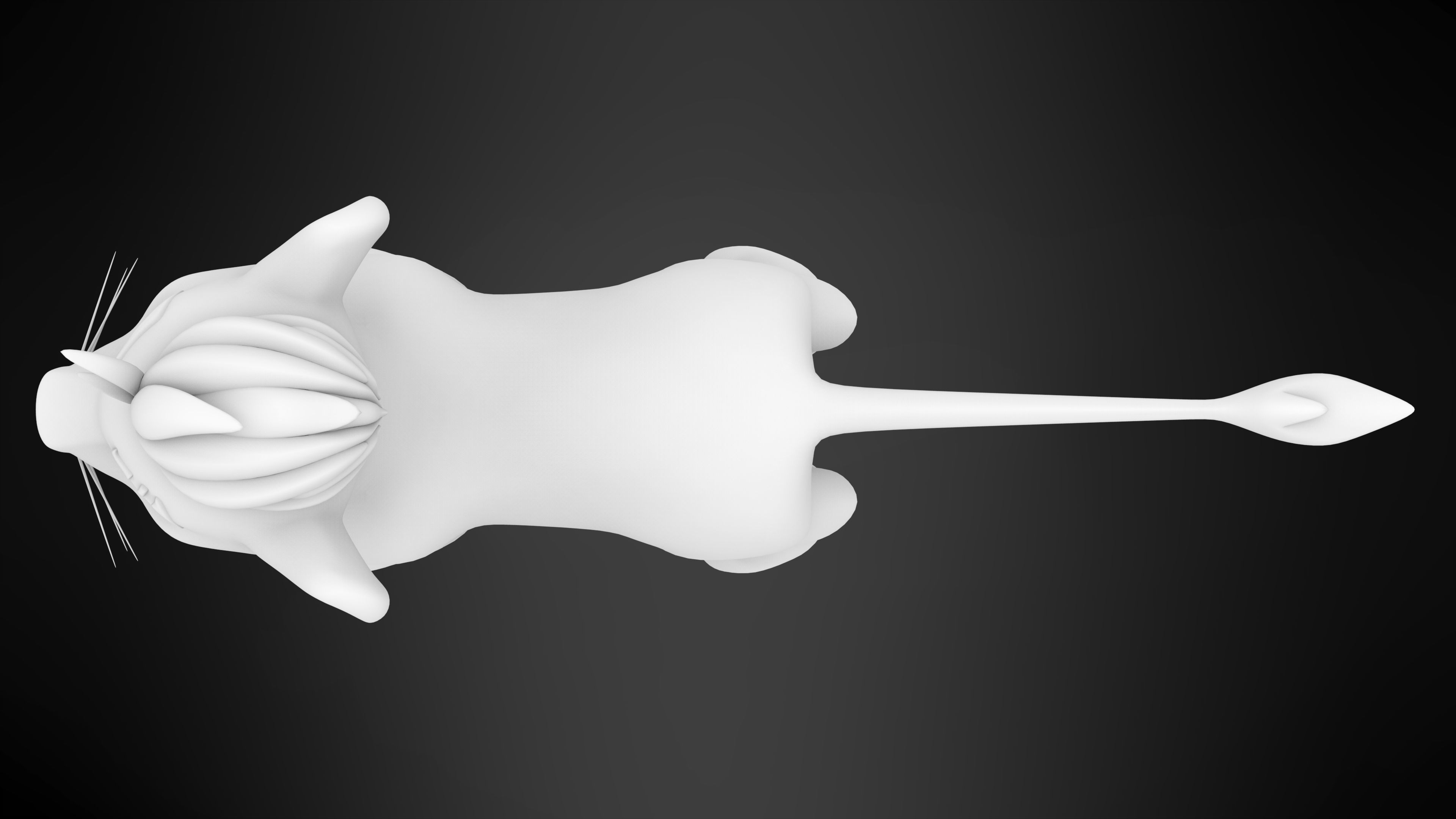 Kion Cub Low-poly 3D model_14