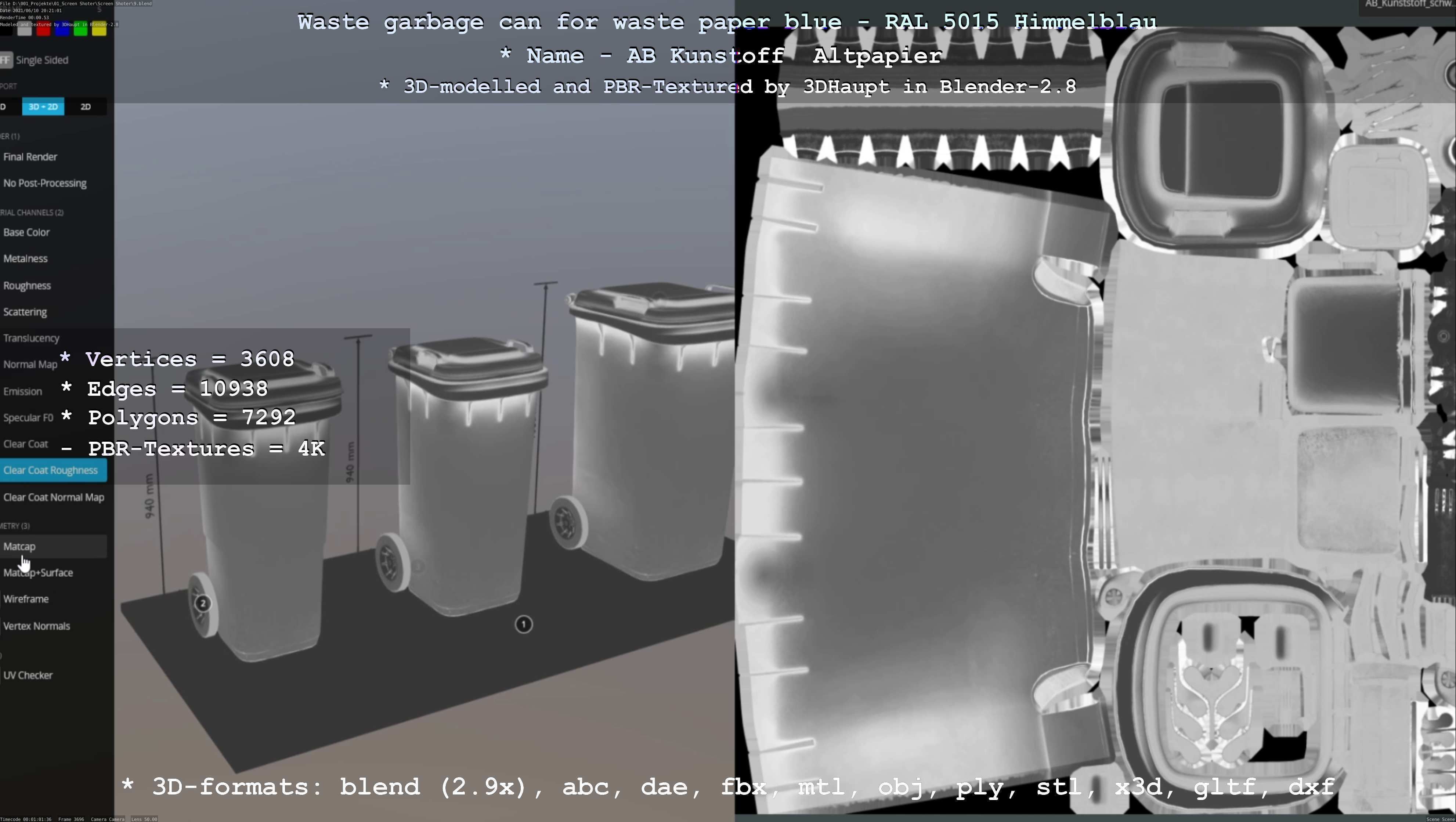 All Waste Containers Low-Poly and Game-Ready 3D Model Collection_73