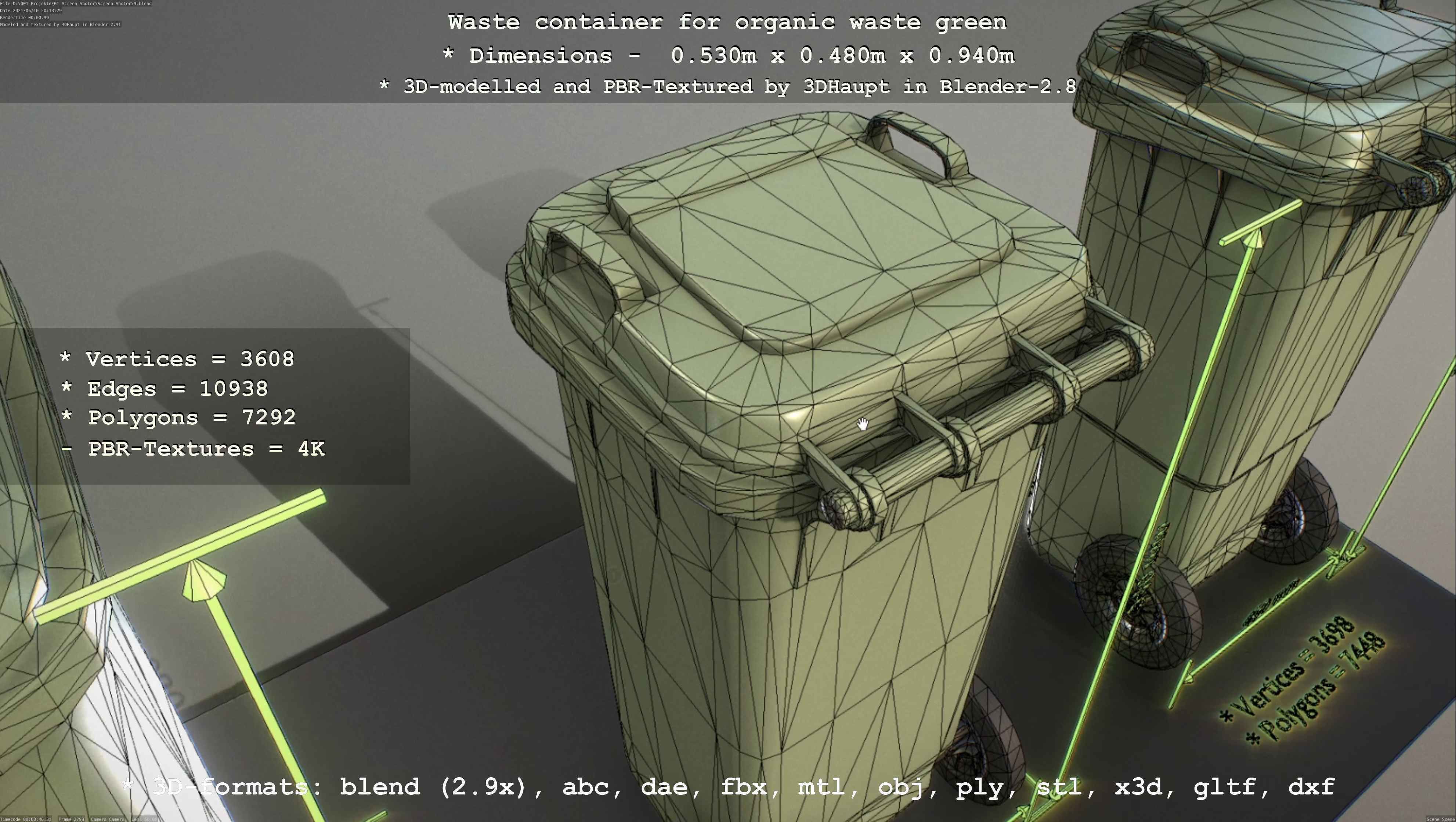 All Waste Containers Low-Poly and Game-Ready 3D Model Collection_53