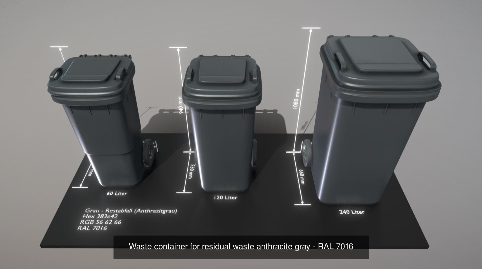 All Waste Containers Low-Poly and Game-Ready 3D Model Collection_7