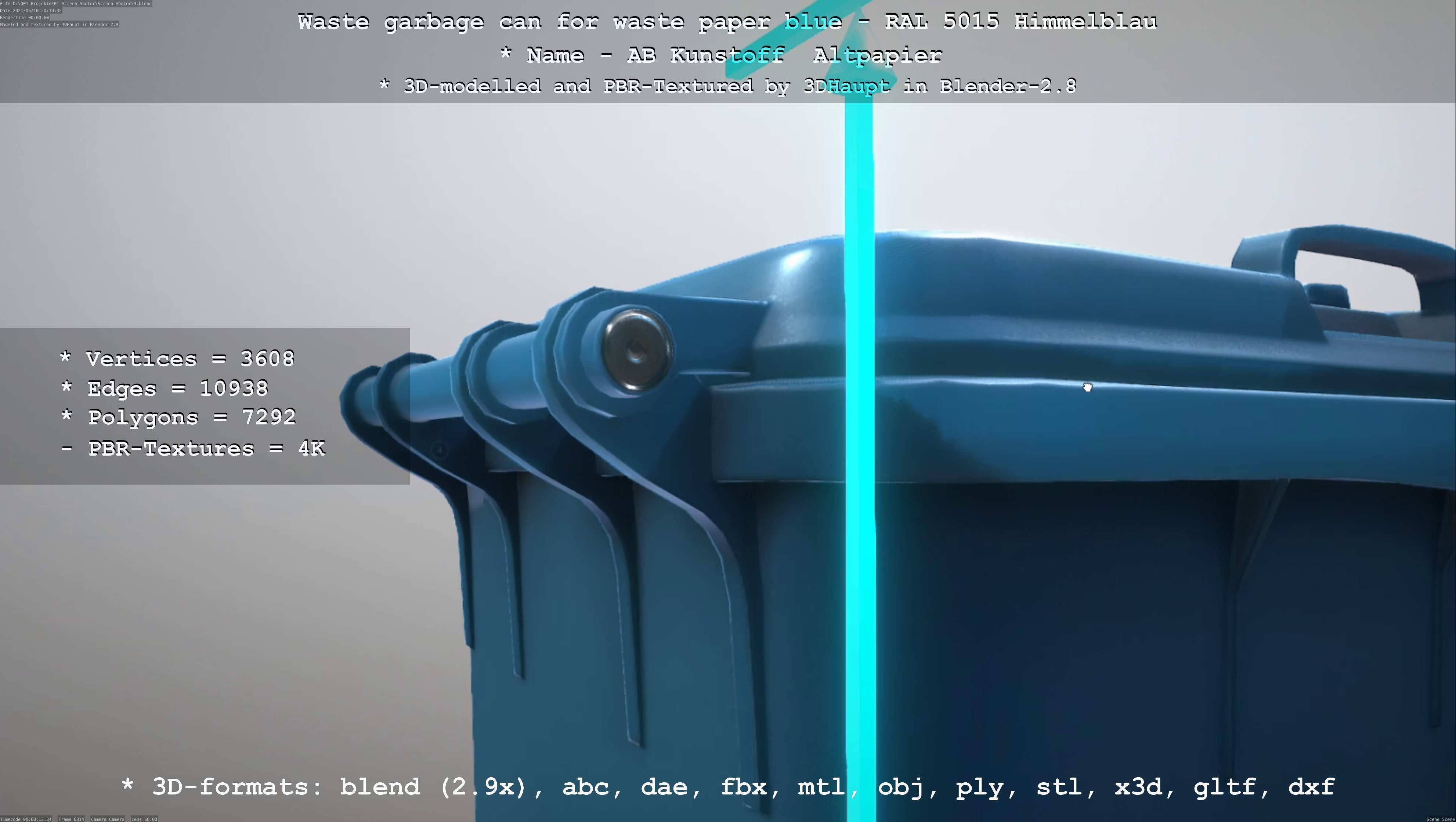 All Waste Containers Low-Poly and Game-Ready 3D Model Collection_62