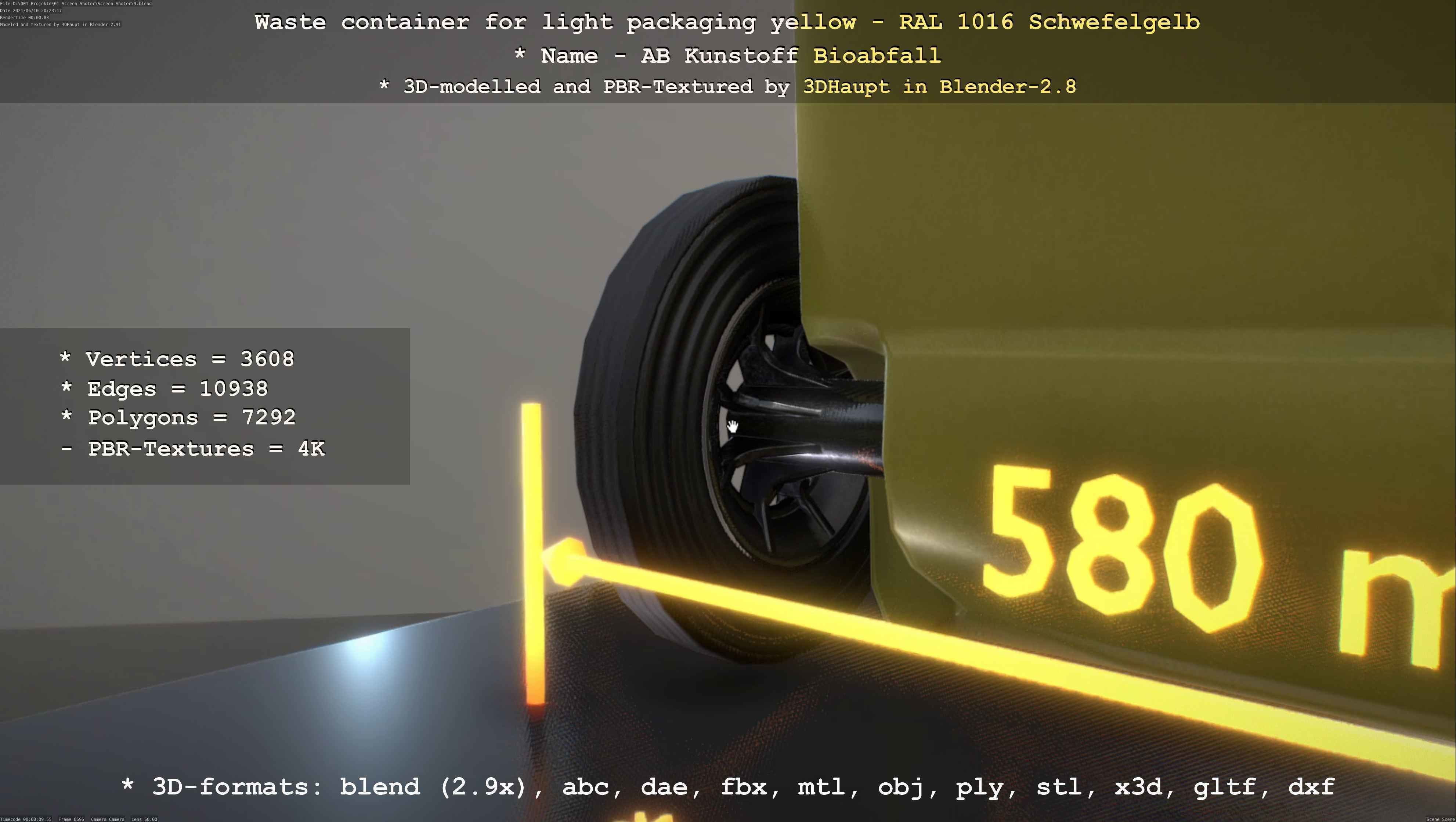 All Waste Containers Low-Poly and Game-Ready 3D Model Collection_24