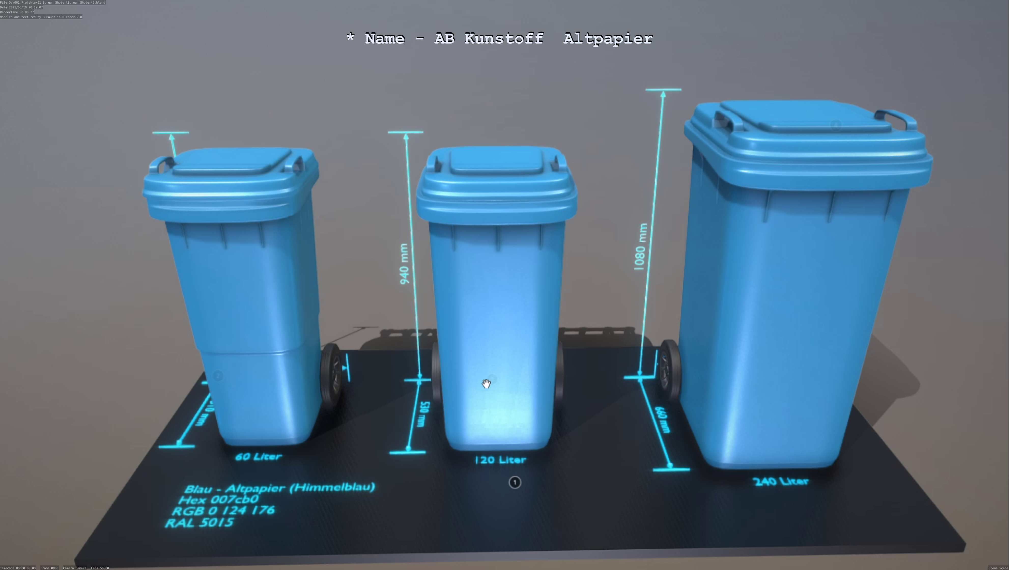 All Waste Containers Low-Poly and Game-Ready 3D Model Collection_61