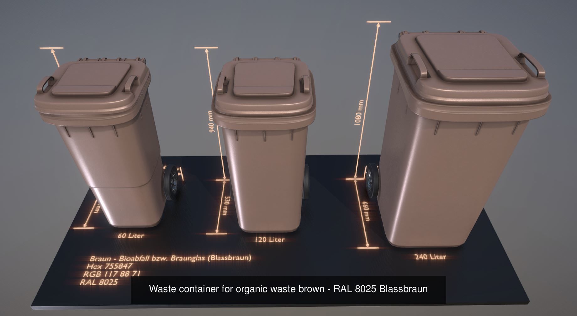 All Waste Containers Low-Poly and Game-Ready 3D Model Collection_10