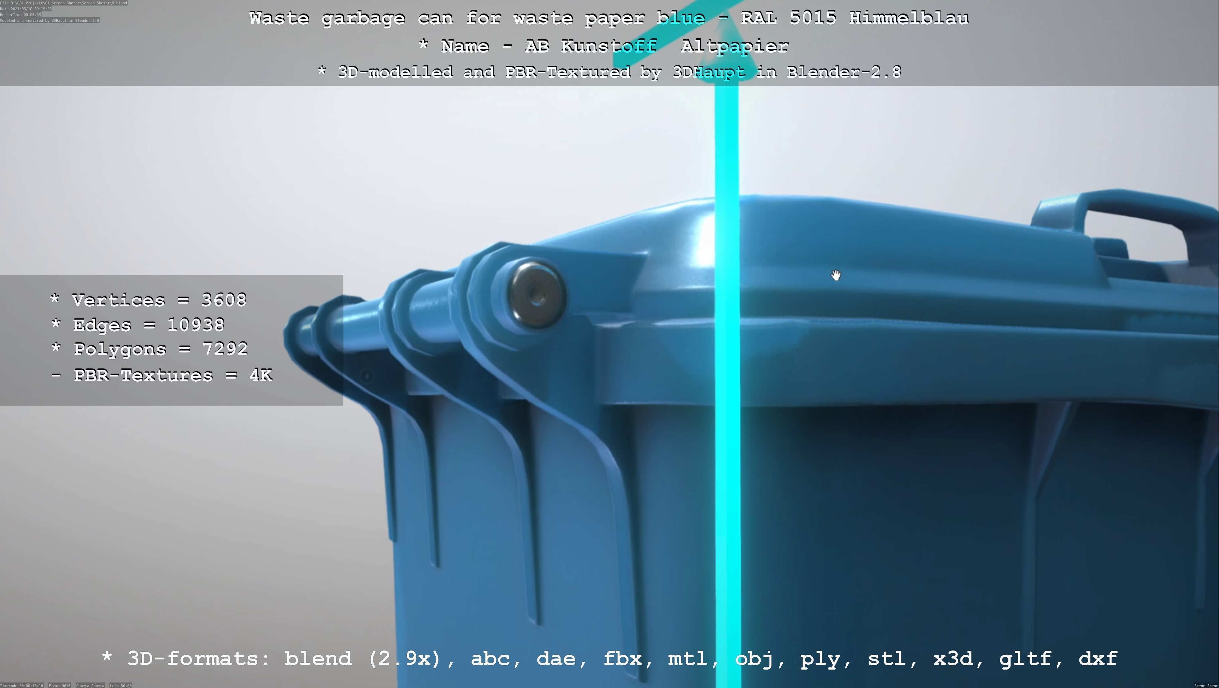 All Waste Containers Low-Poly and Game-Ready 3D Model Collection_57